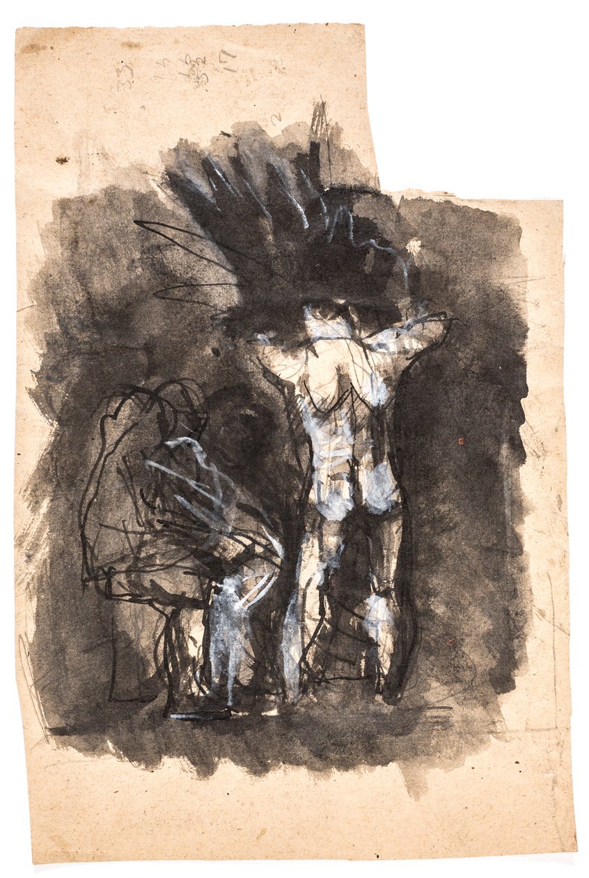 Studie zu "Dädalus und Ikarus" von Oluf Hartmann