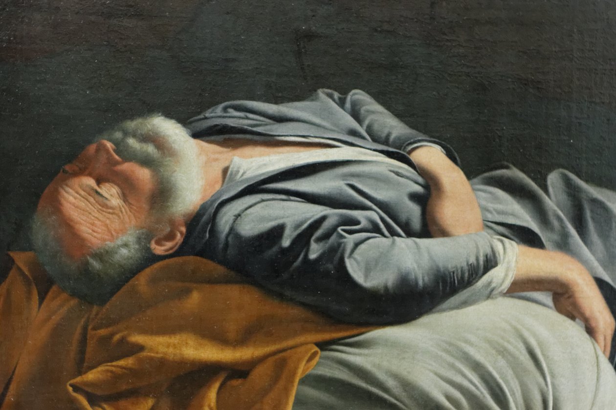 Ruhe auf der Flucht nach Ägypten von Orazio Gentileschi