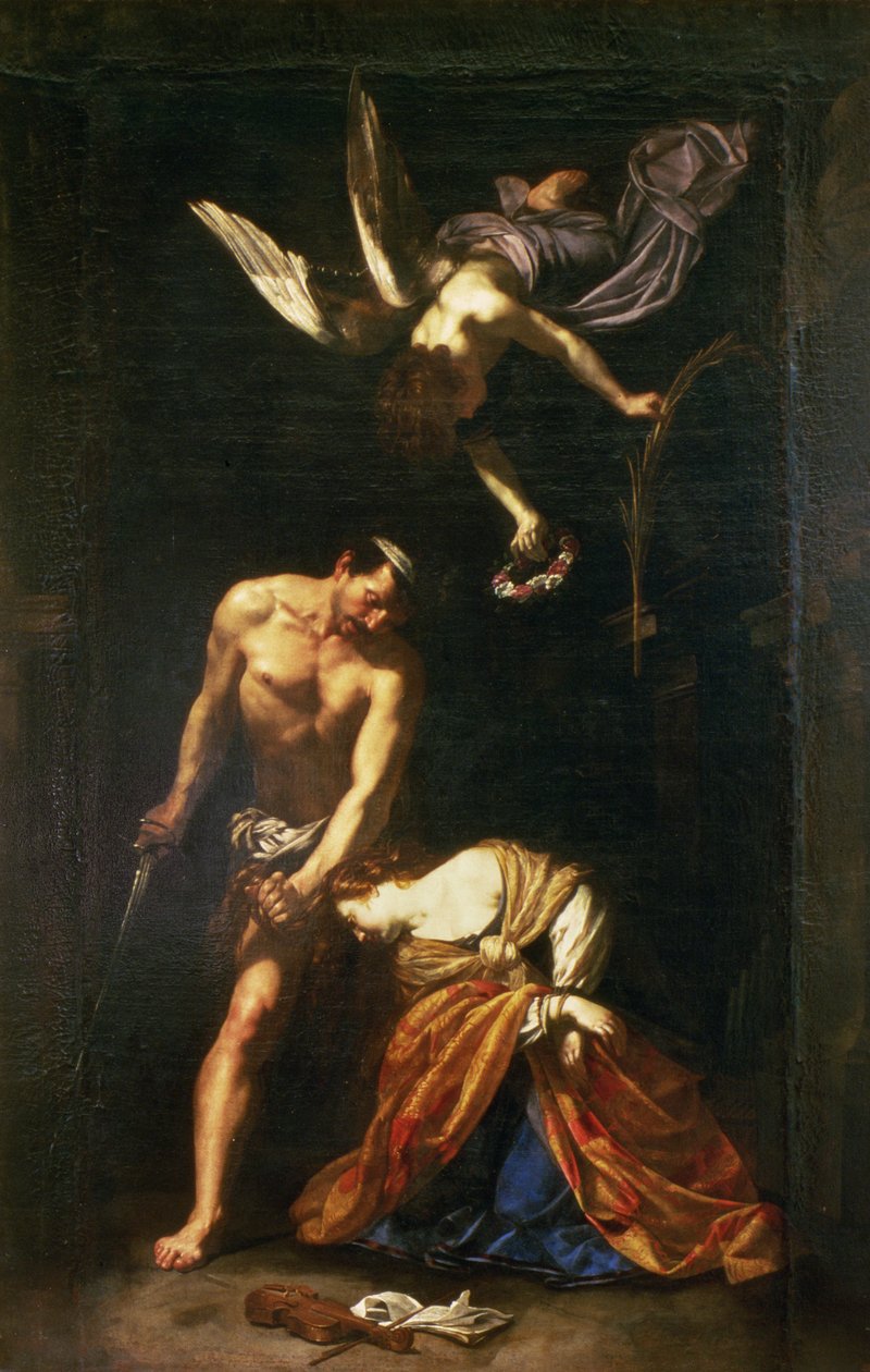 Das Martyrium der hl. Cäcilia von Orazio Riminaldi
