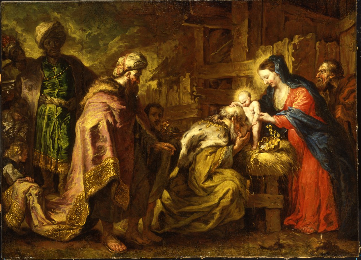 Die Anbetung der Könige von Orazio de Ferrari