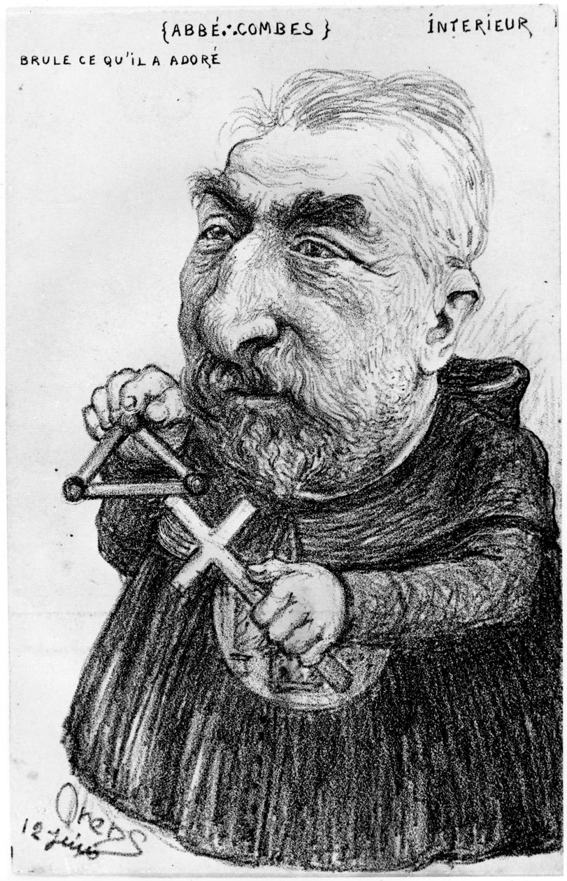 Émile Combes, französischer Politiker, 20. Jahrhundert von Orens Denizard