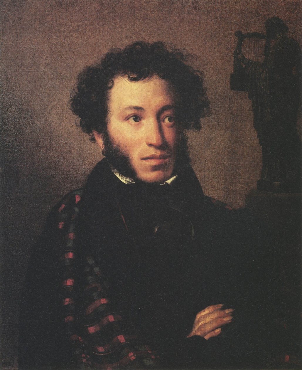 Porträt von Alexander Puschkin von Orest Kiprensky