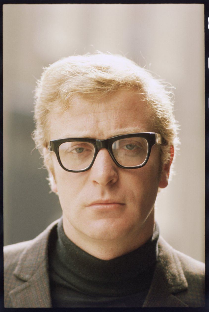Michael Caine Porträt von Orlando Suero