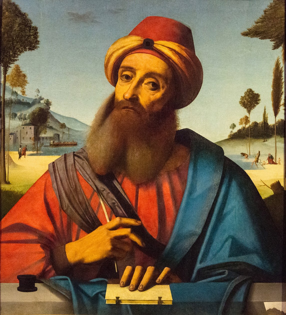Porträt von Ovid, ca. 1505-1510 von Ortolano