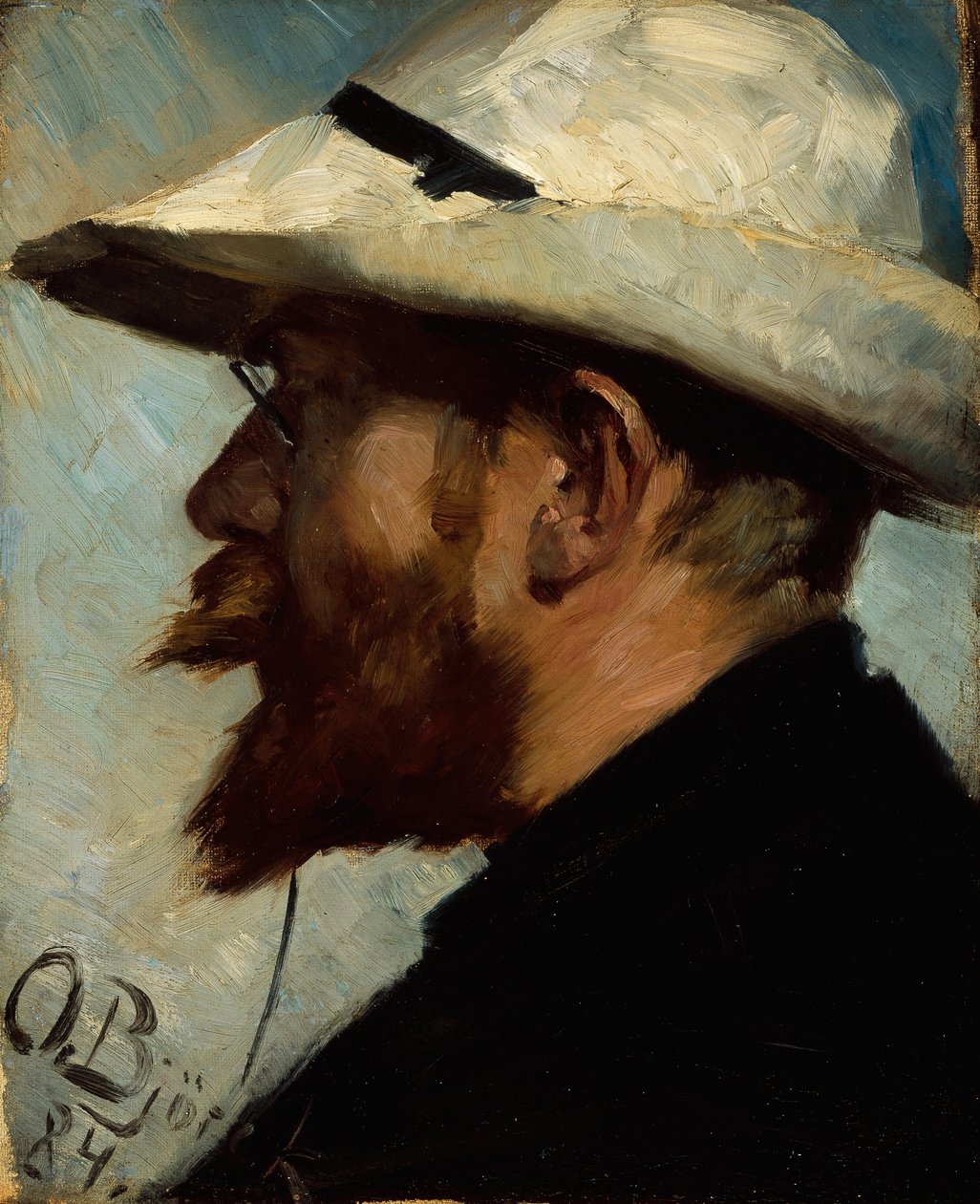 P.S. Krøyer von Oscar Gustaf Bjorck