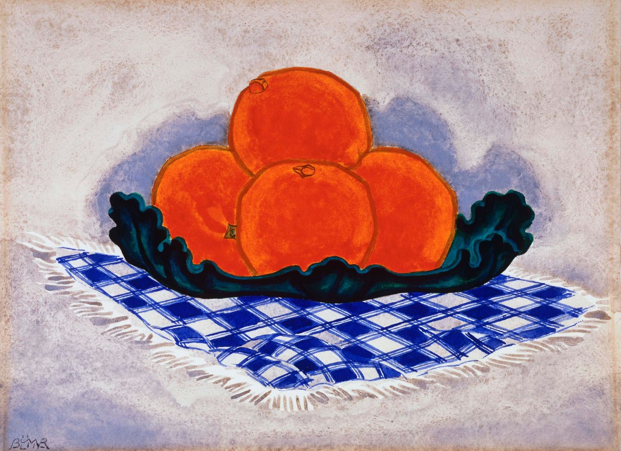Orangen von Oscar Florianus Bluemner