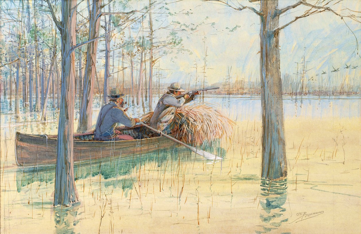 Die Entenjäger von Oscar Edward Berninghaus