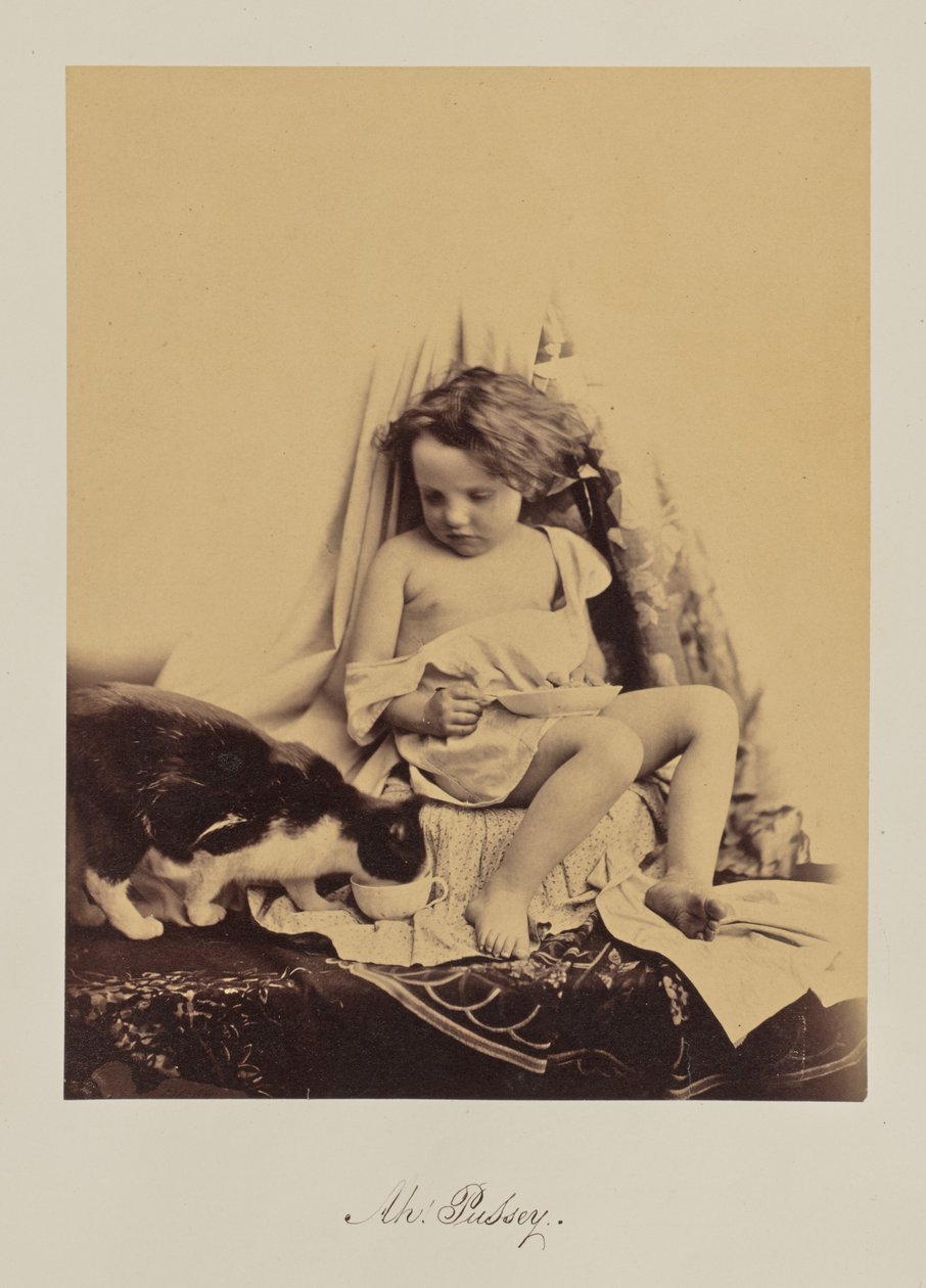Ah! Pussey von Oscar Gustave Rejlander