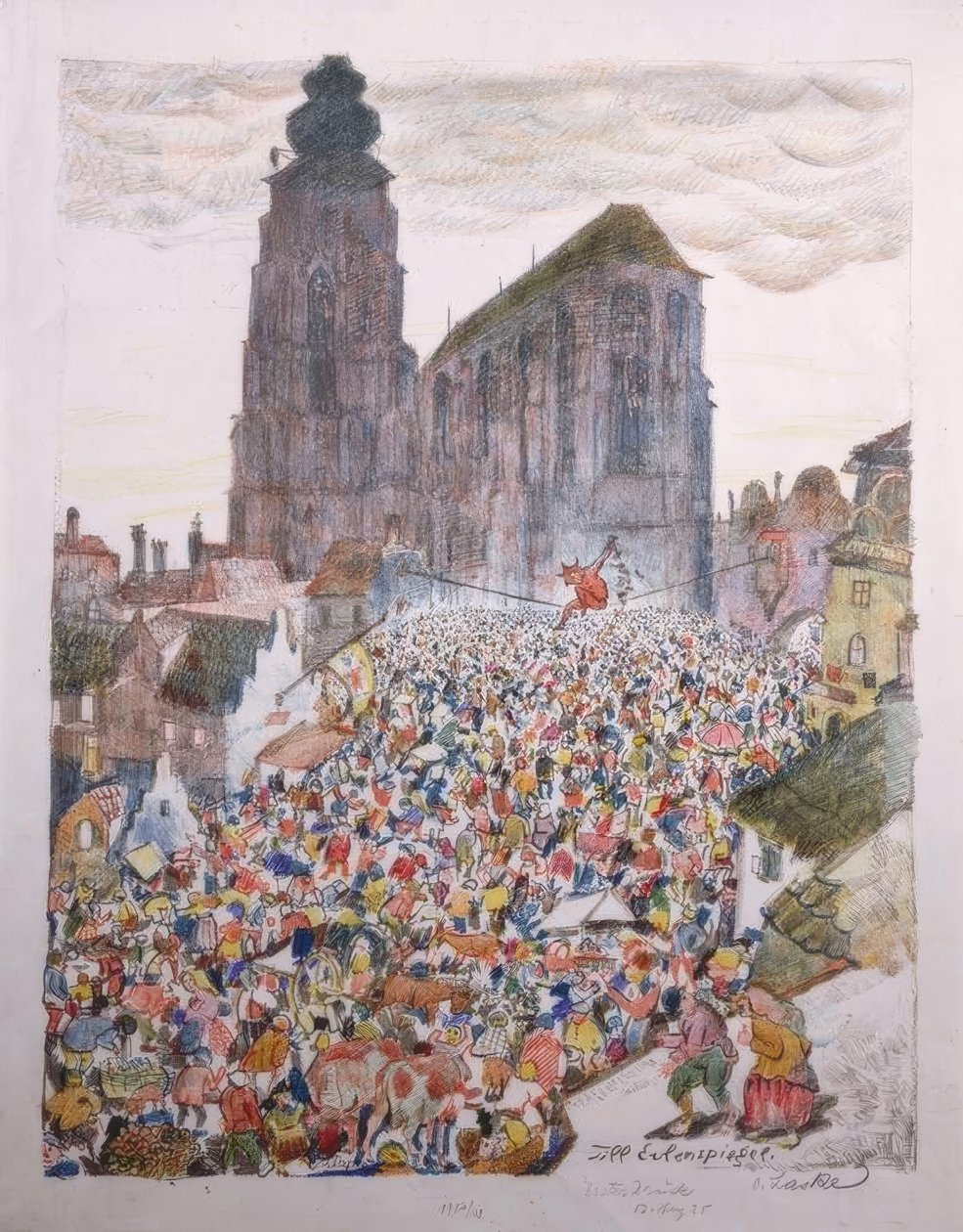 Eulenspiegel von Oskar Laske