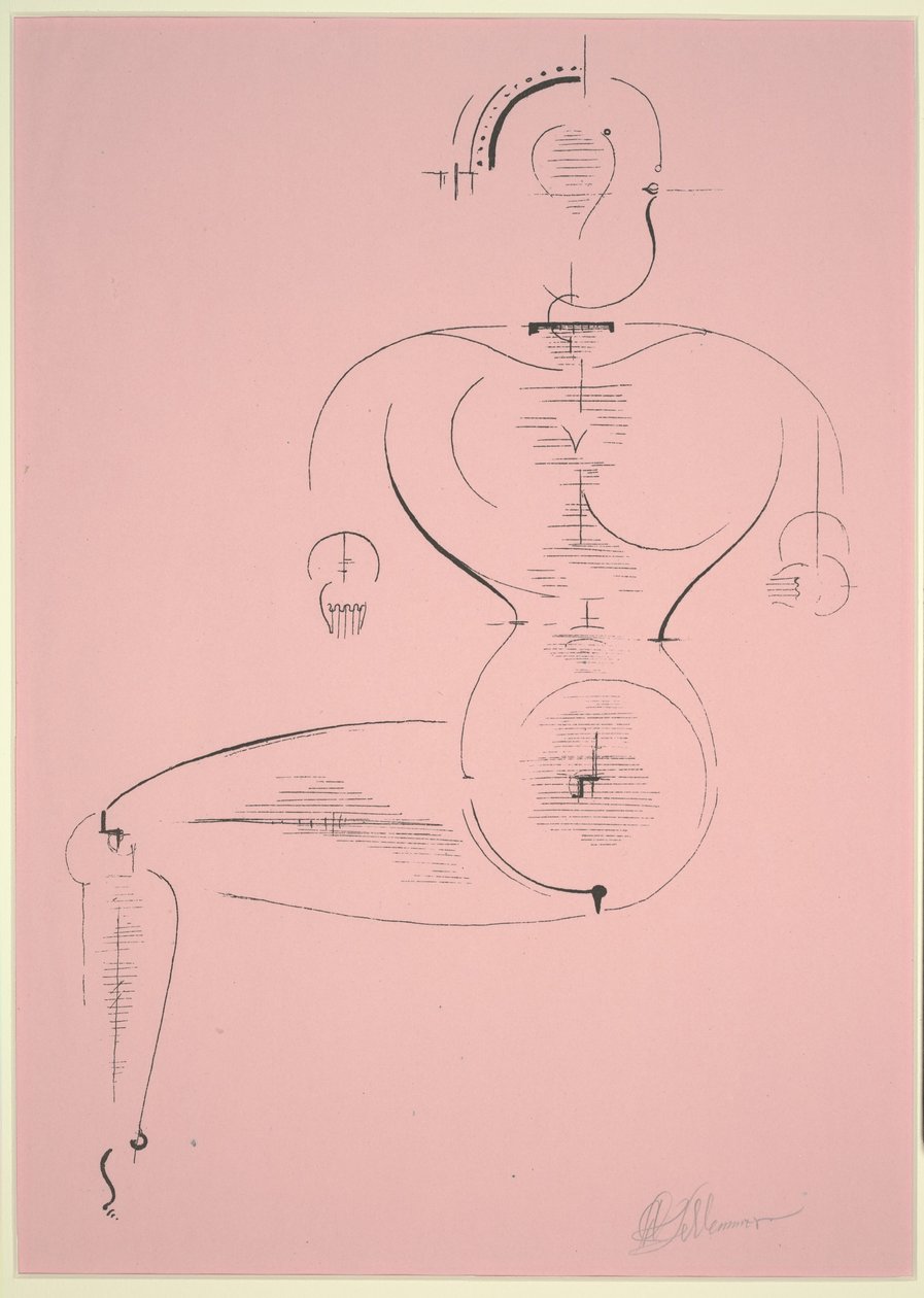 Figur H 2 von Oskar Schlemmer
