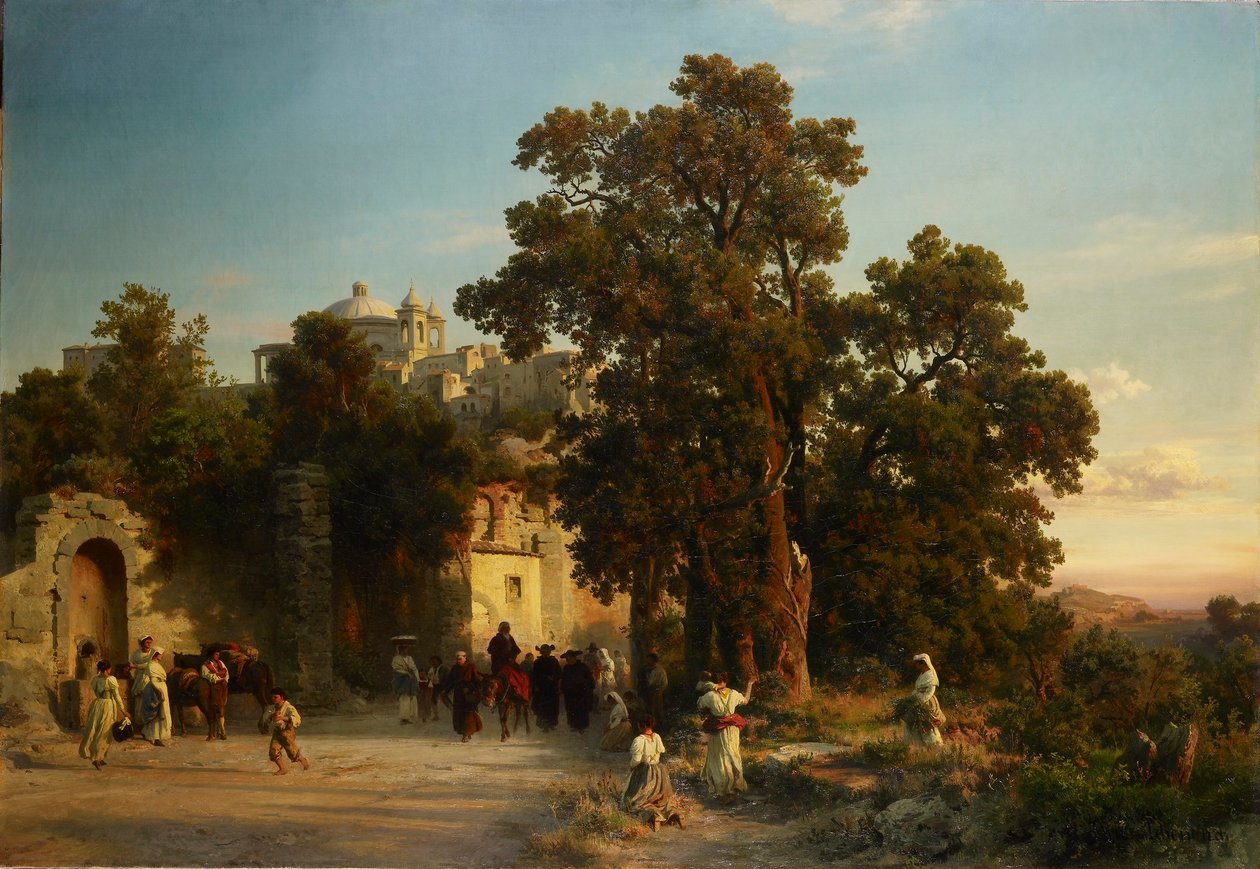 Abend von Oswald Achenbach