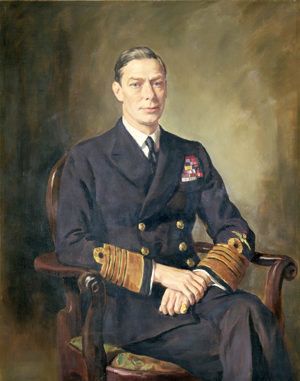 König George VI von Oswald Hornby Joseph Birley