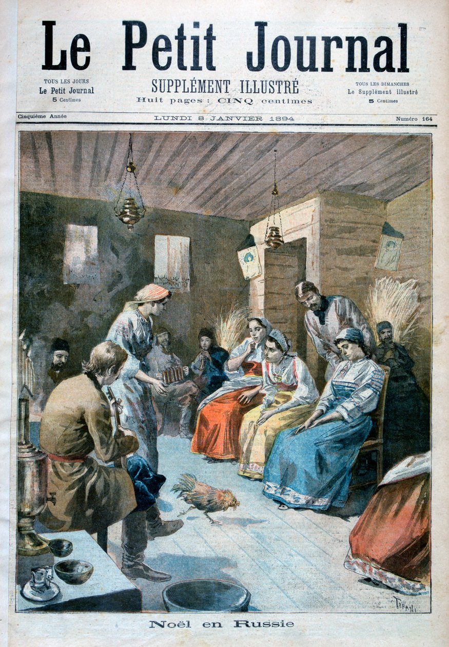 Weihnachten in Russland von Oswaldo Tofani
