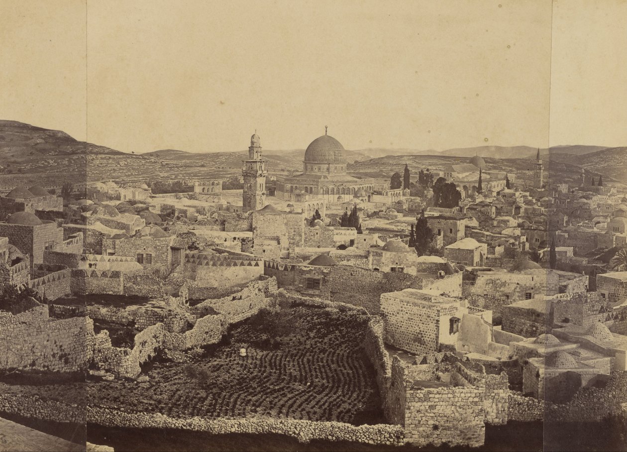 Panorama von Jerusalem von Othon Von Ostheim