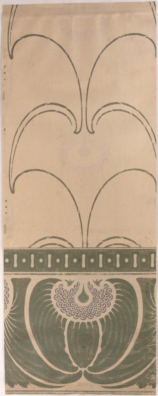 Fasau Tapetendesign von Otto Eckmann