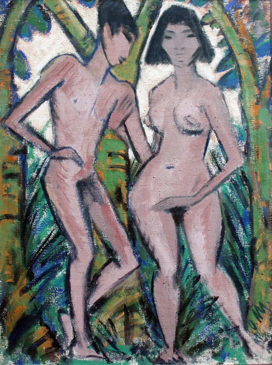 Adam und Eva von Otto Mueller