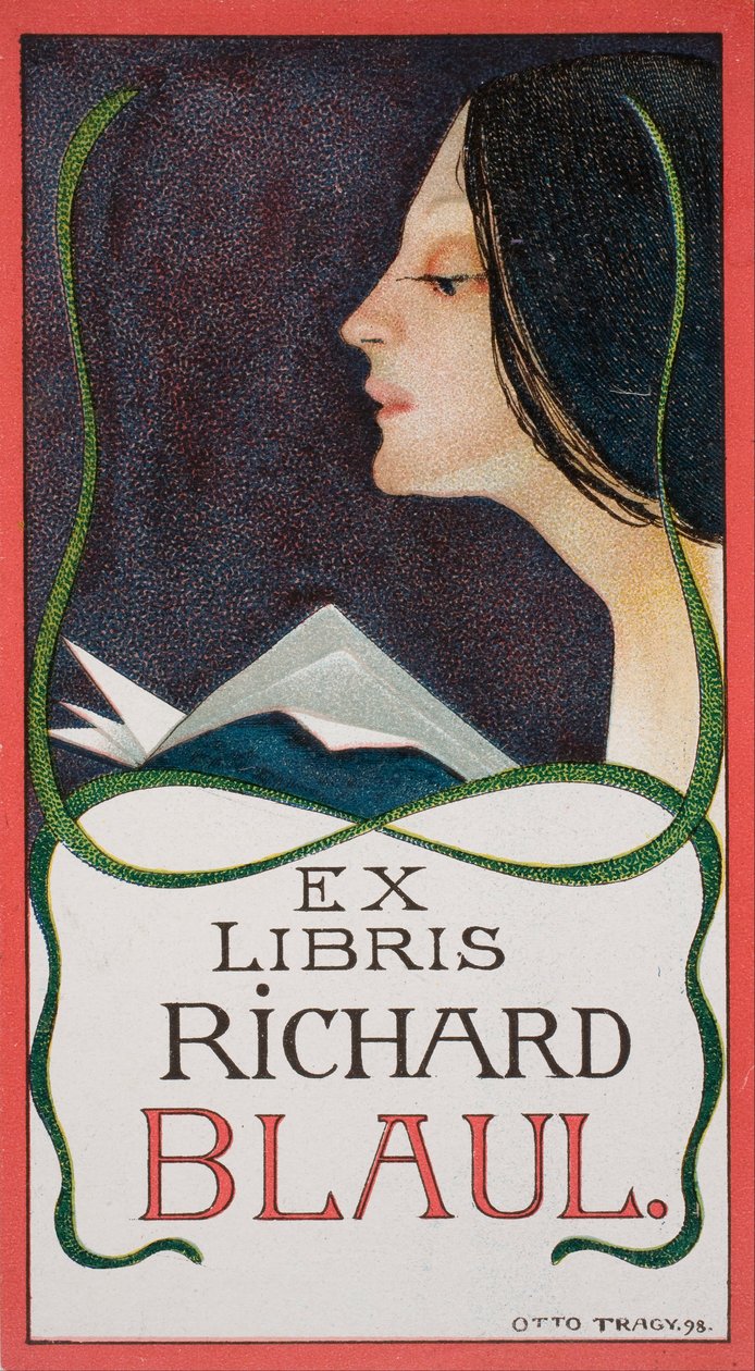 Exlibris von Richard Blaul von Otto Tragy
