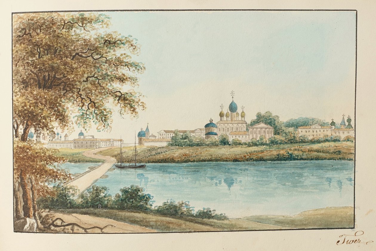 Tver, 1824-1830 von Otto August Malmborg