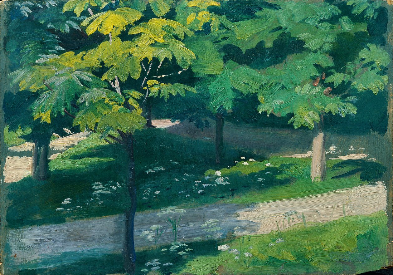 Kastanienallee von Otto Friedrich