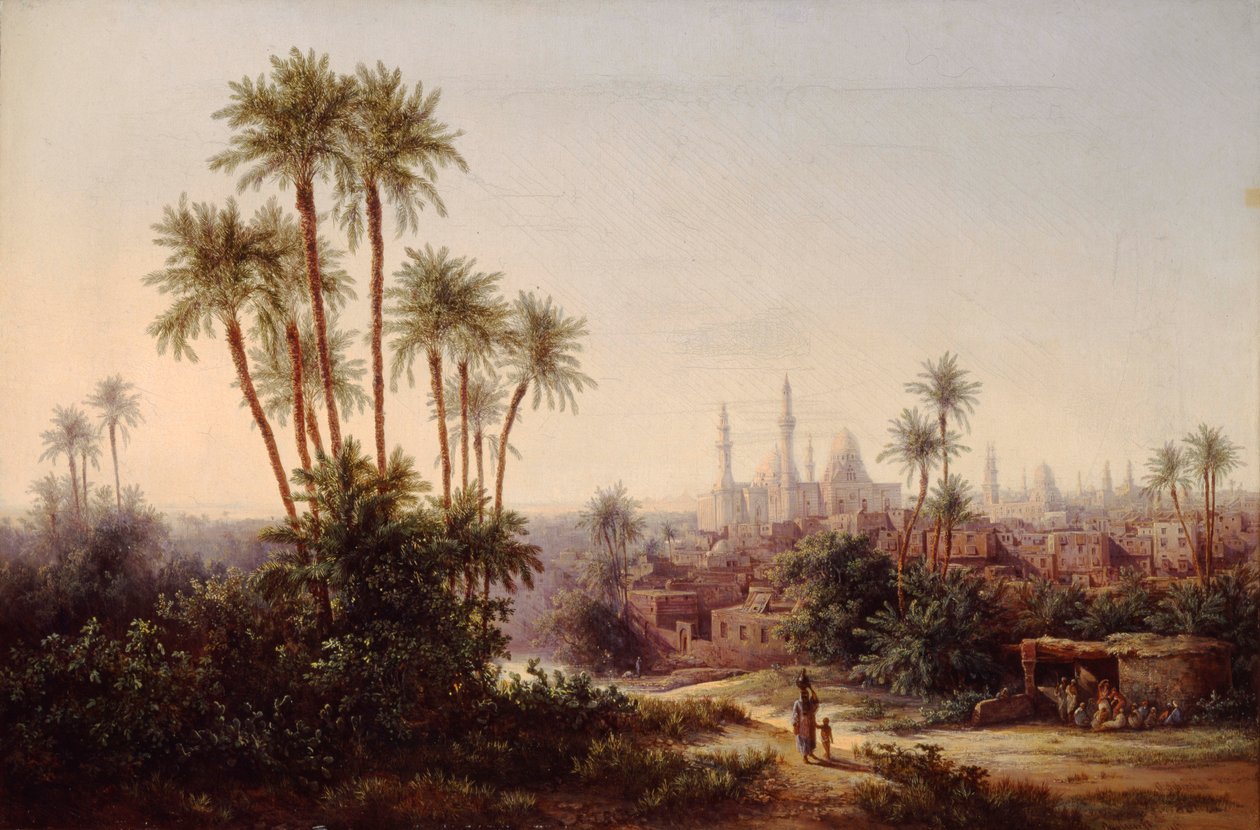 Ansicht von Kairo, 1867 von Otto Georgi