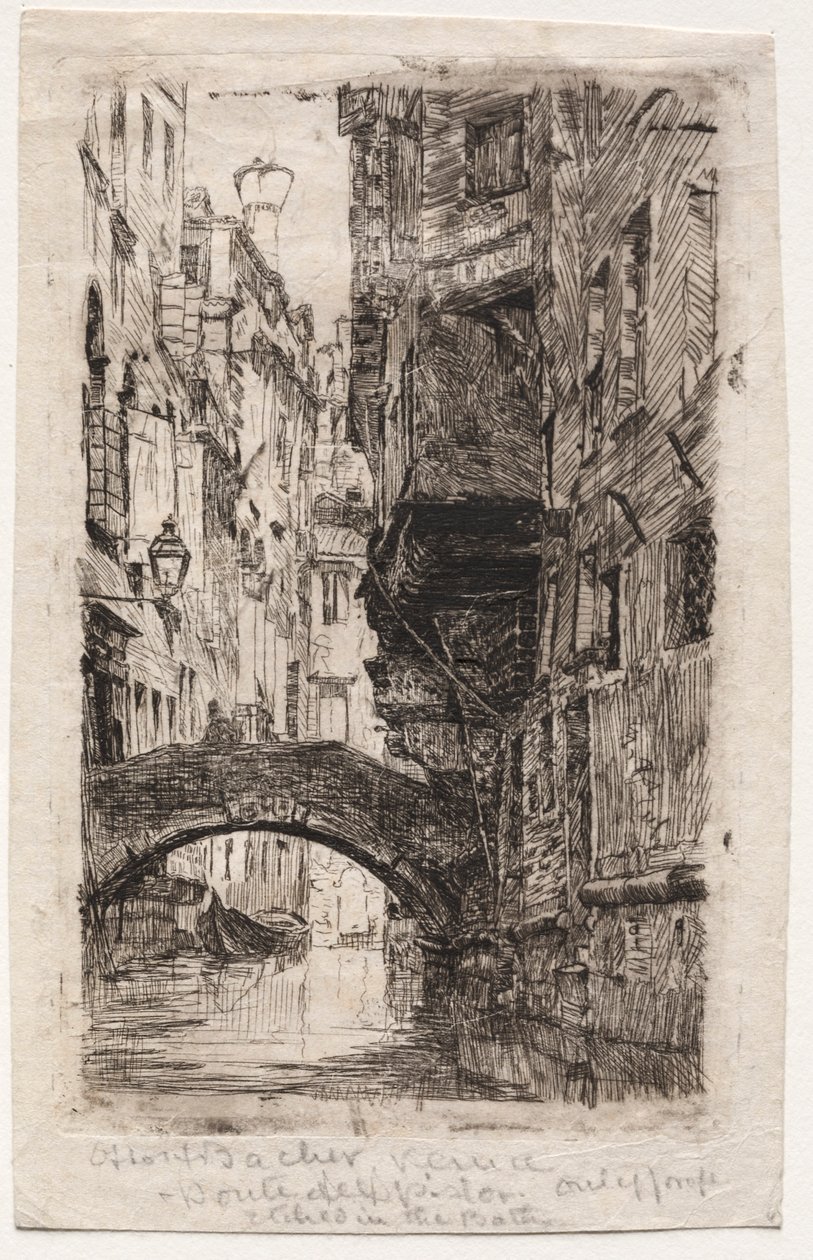 Ponte del Pistor von Otto H. Bacher