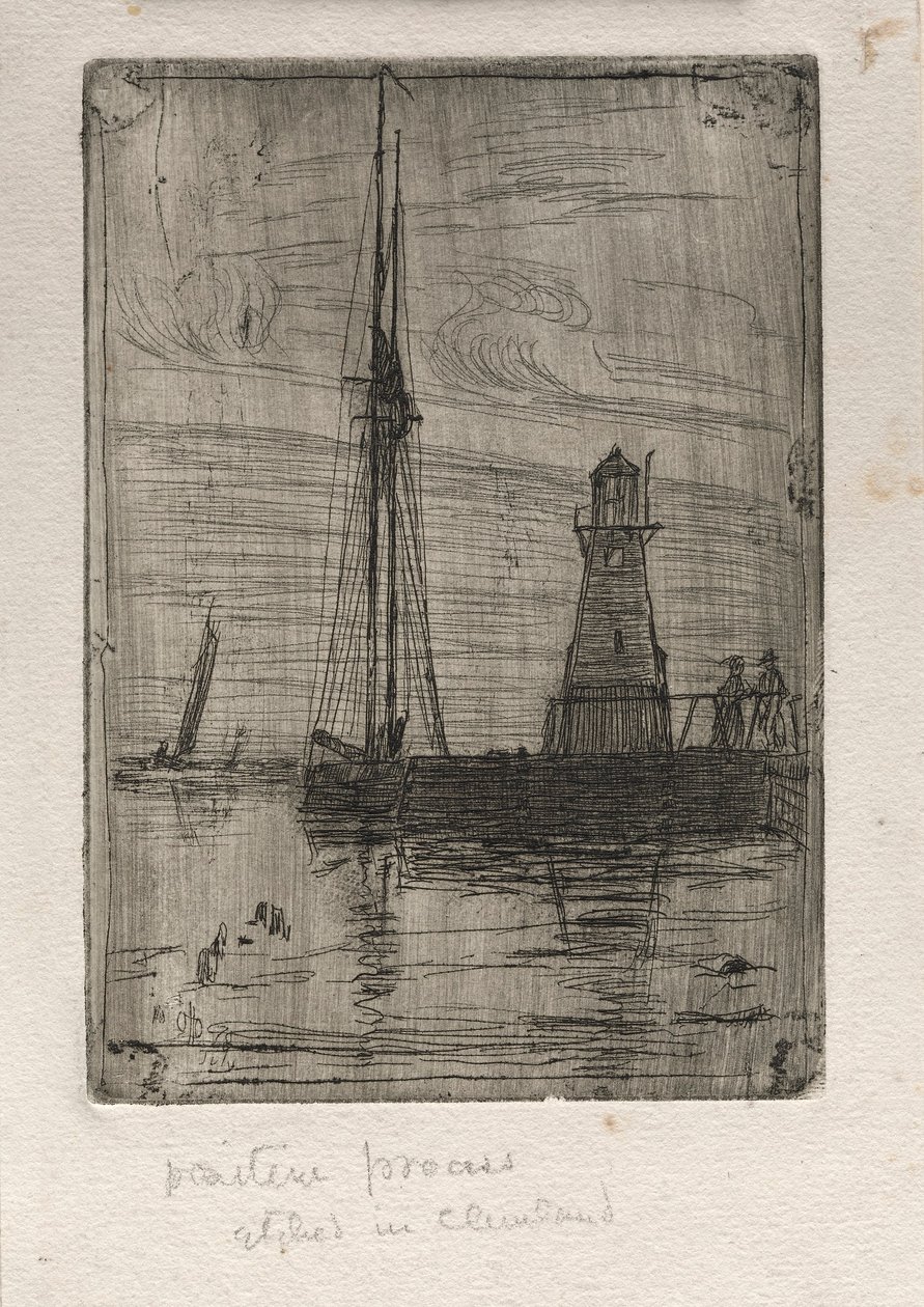 Flusspier, 1890 von Otto H. Bacher