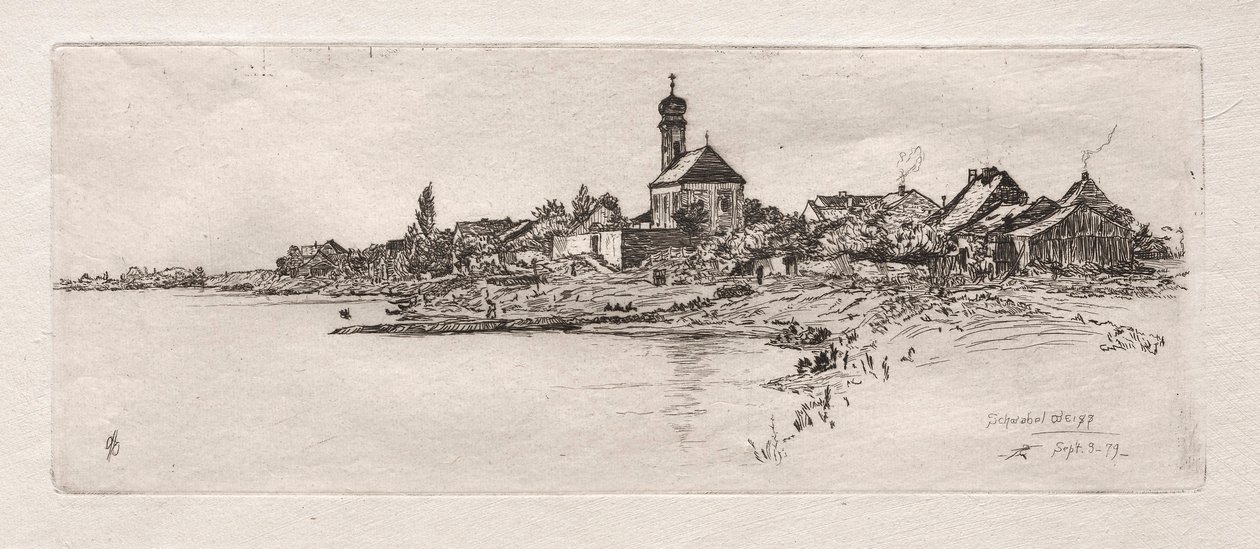 Schwabel Weiss, 1879 von Otto H. Bacher
