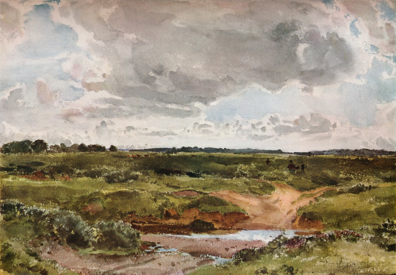 Southwold Common im August, ca. 1889 von Otto Limited