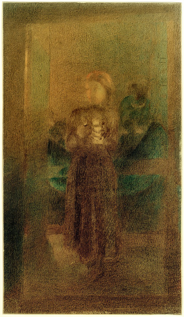 Mädchen mit Tassen von Otto Meyer Amden