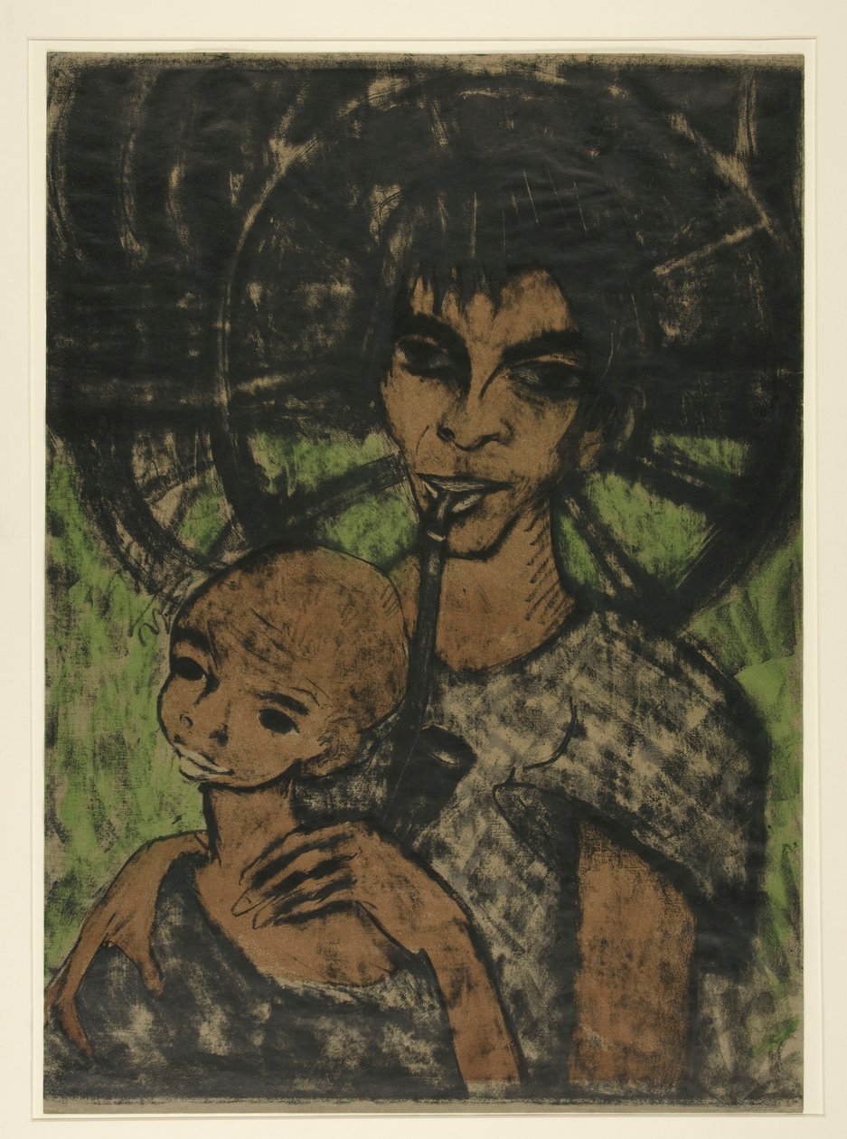 Zigeunermadonna von Otto Mueller