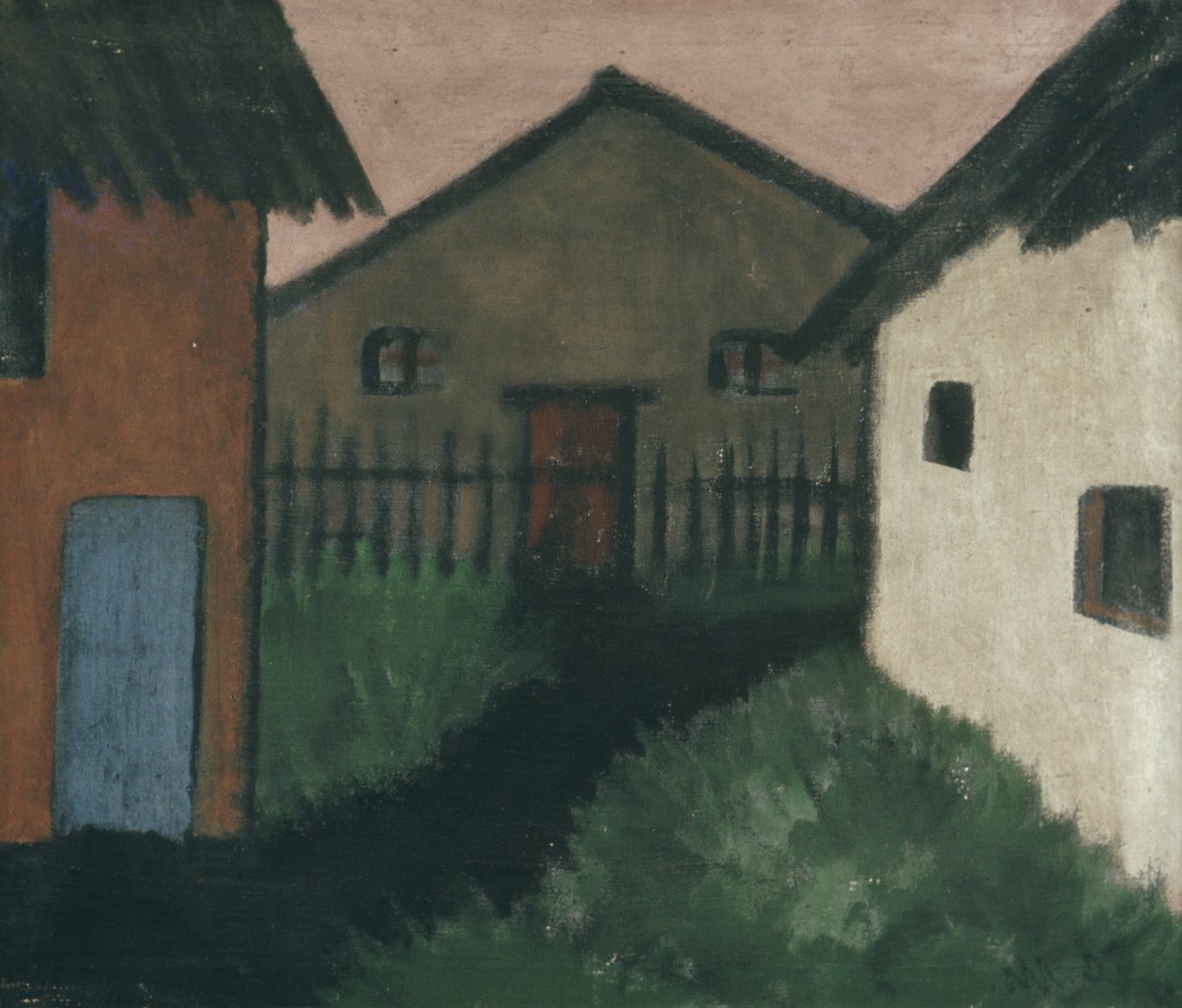 Dorfhäuser von Otto Mueller