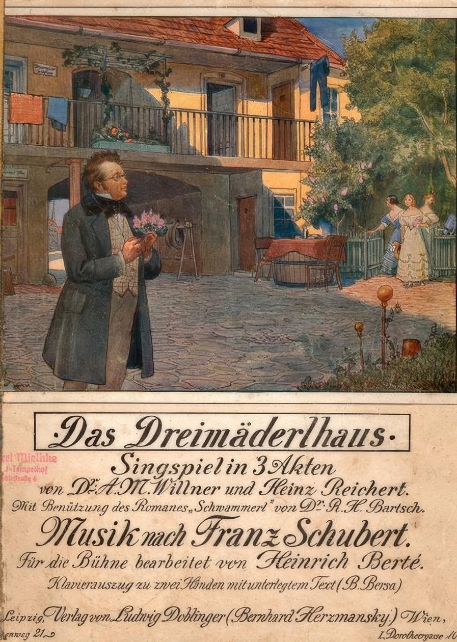 Berte, Dreimäderlhaus von Otto Robert Nowak
