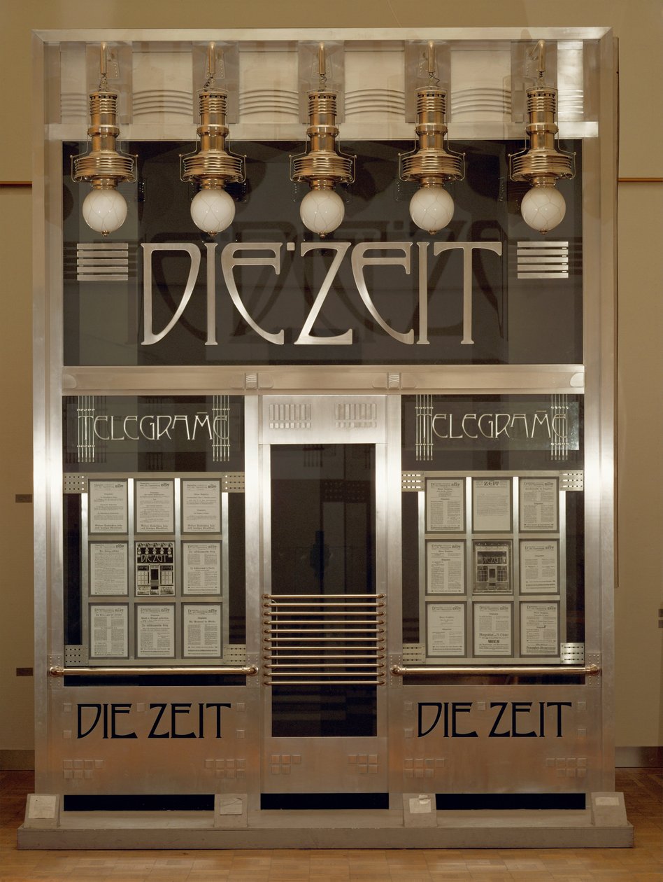 Depeschenbüro Die Zeit von Otto Wagner