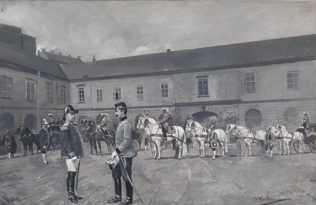 Oberst Stallmeister Graf Ferdinand Kinsky von Ottokar Walter