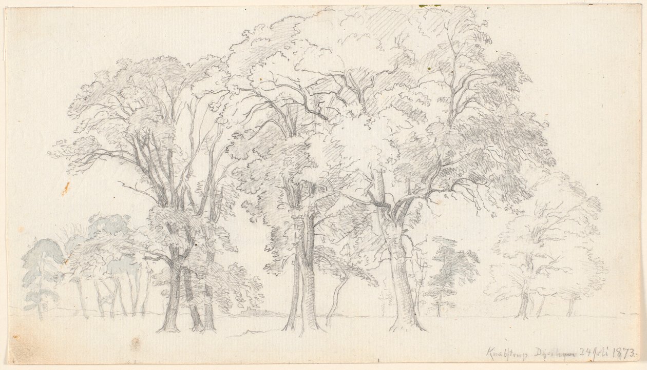 Partie aus Knabstrup Dyrehave von P.C. Skovgaard
