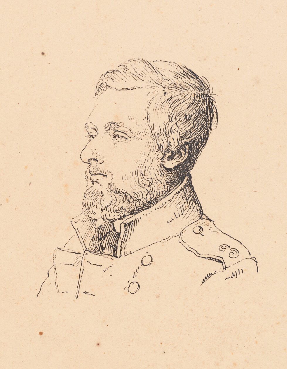 Der Zoologe C. F. Lütken von P.C. Skovgaard