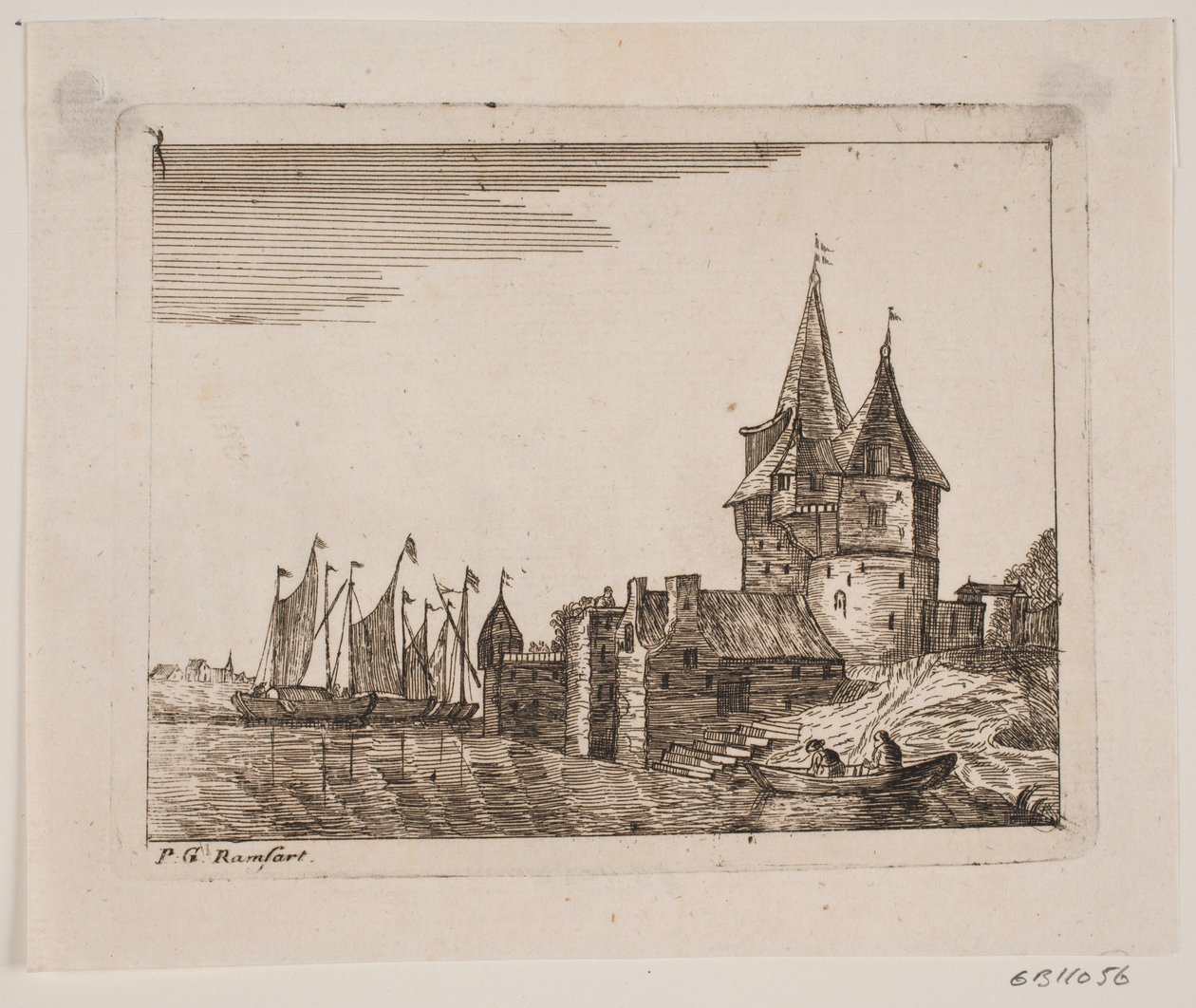 Flusslandschaft von P.G. Ramsart