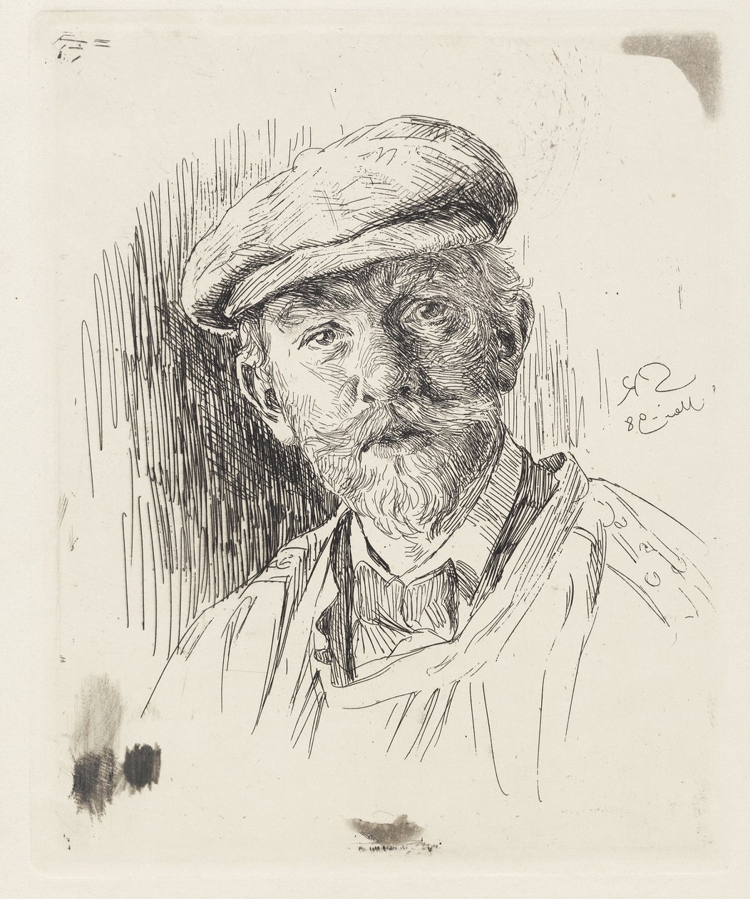 Selbstporträt von Peder Severin Krøyer
