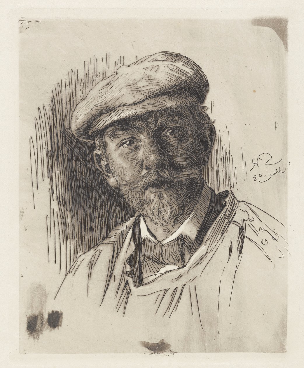 Selbstporträt von Peder Severin Krøyer