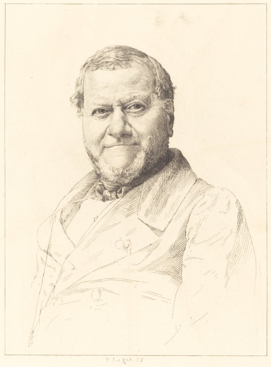 Porträt eines Mannes von P. le Robert