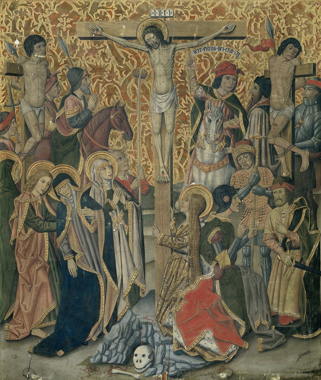 Kalvarienberg, 1475-99 von Pablo Vergos