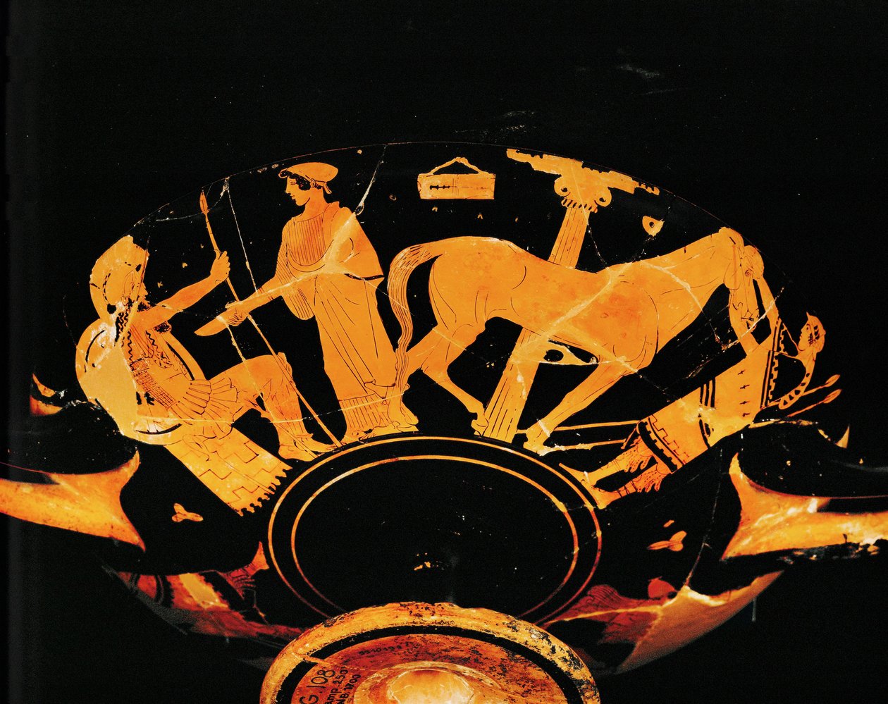Abreise des Kriegers von Painter Pistoxenos