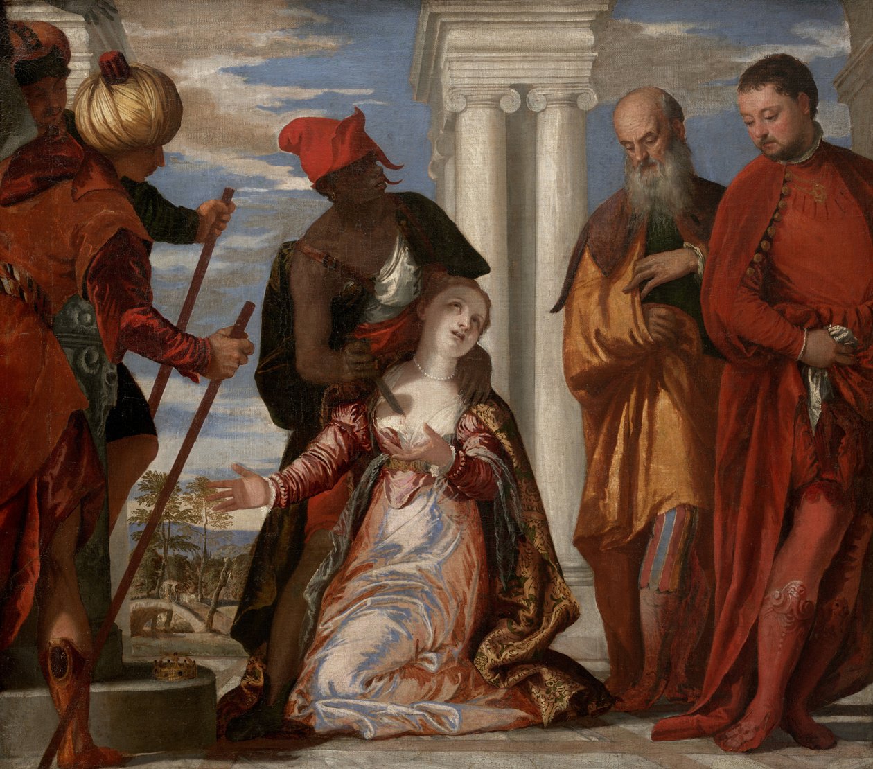 Martyrium der Heiligen Justina von Paolo Veronese