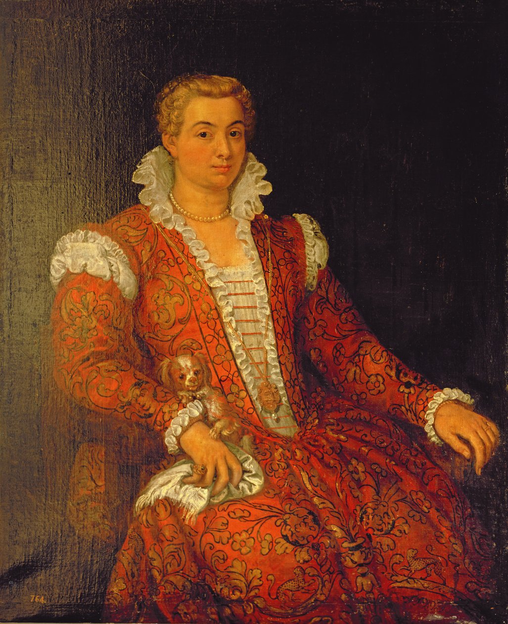 Porträt vermutlich von Livia Colonna (gest. 1552) von Paolo Veronese