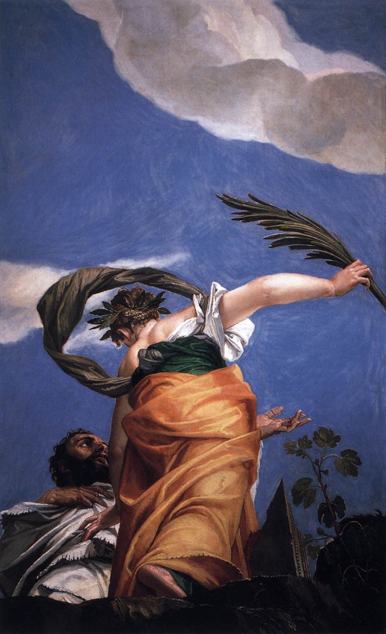 Der Triumph der Tugend über das Laster von Paolo Veronese