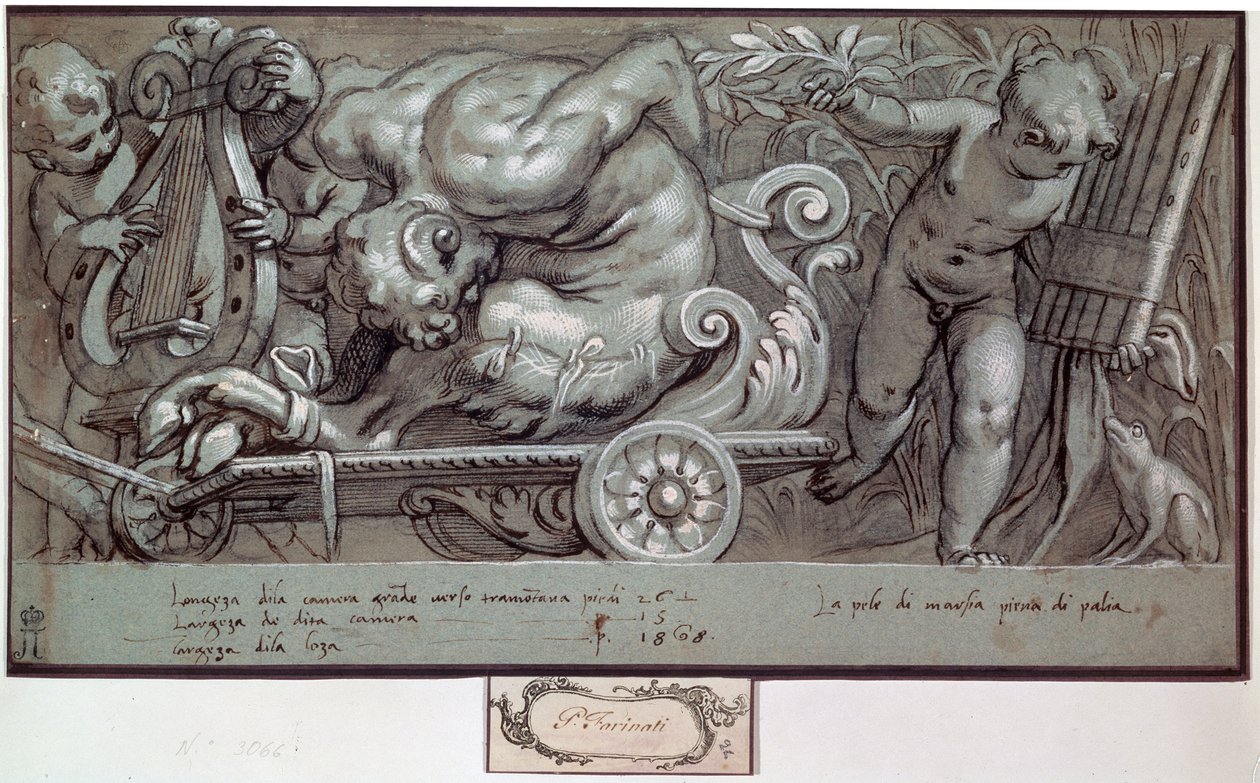 Die Bestrafung des Marsyas, um 1573 von Paolo Farinati