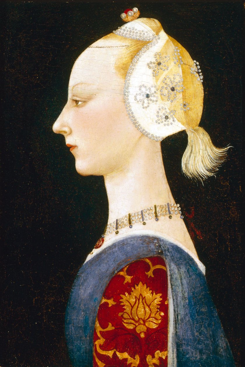 Eine junge Dame der Mode, 1462-1465 von Paolo Uccello