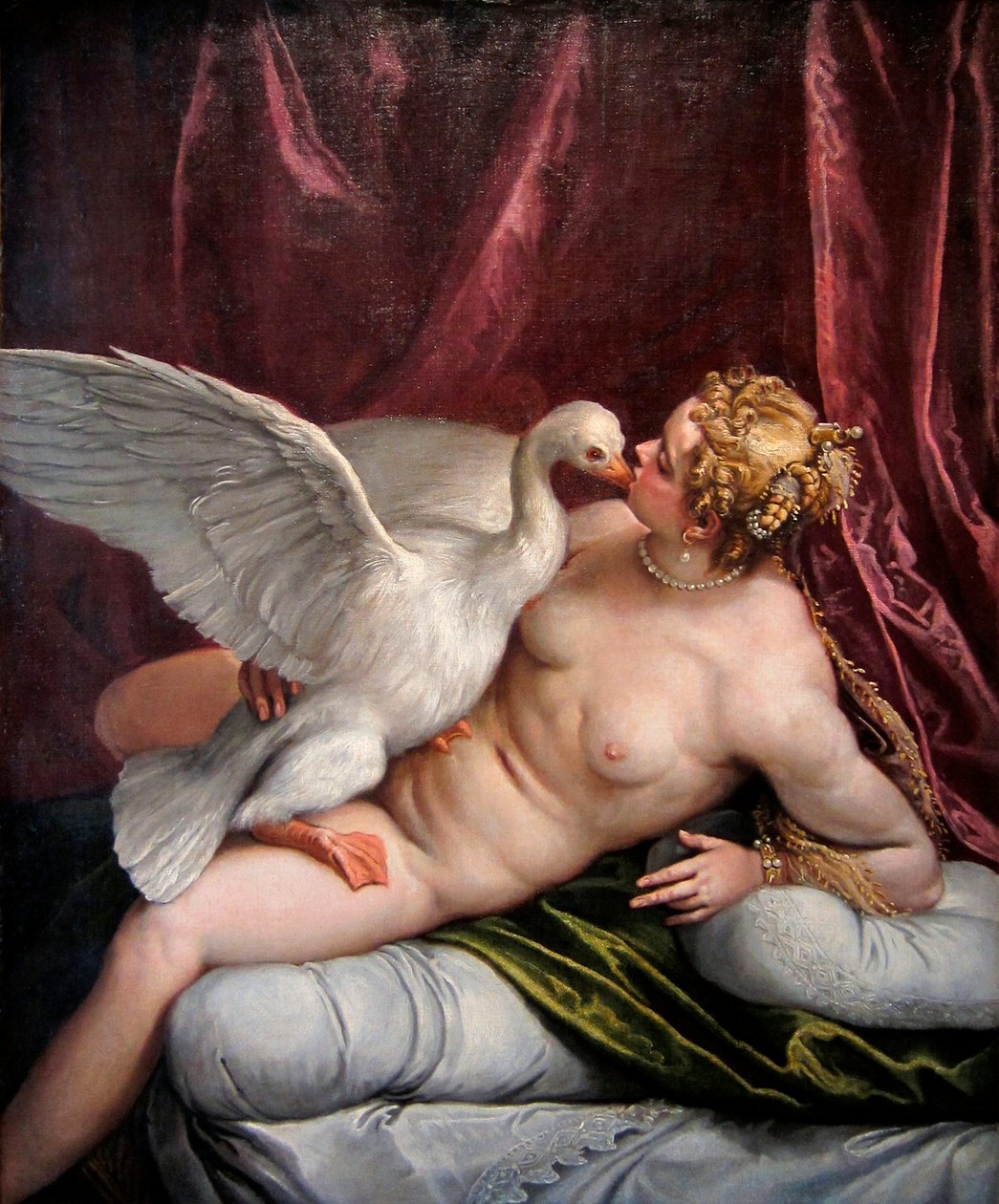 Leda und der Schwan, 1585 von Paolo Veronese