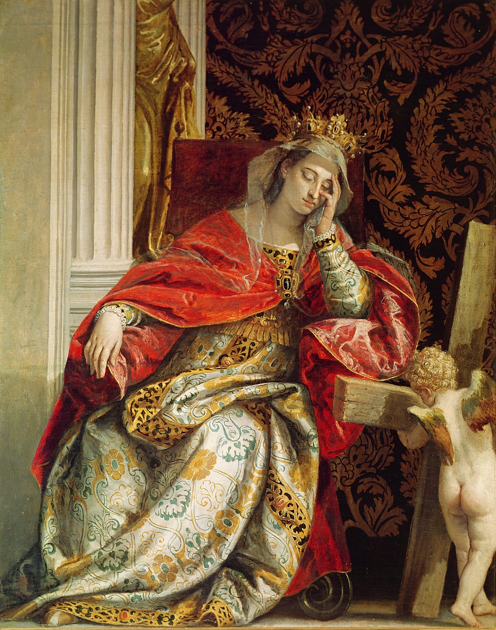 Porträt der Heiligen Helena von Paolo Veronese