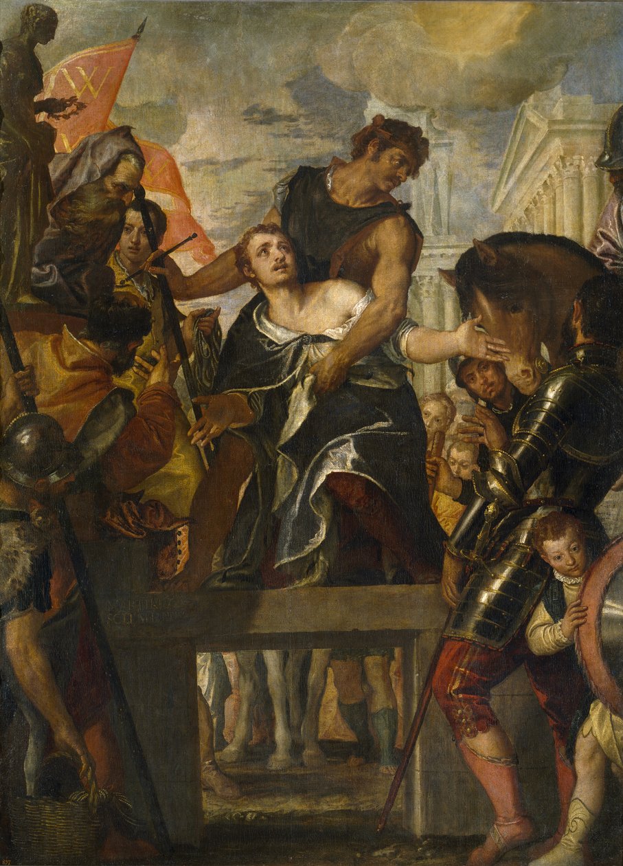 Das Martyrium des Heiligen Menas von Paolo Veronese
